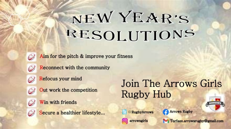 RugbyArrows's tweet image. KICK start the New Year &amp;amp; bring your daughters, Granddaughters, Sisters, nieces &amp;amp; friends to give us a TRY, be part of something special &amp;amp; make friends &amp;amp; memories for life...
#HerStory #hergametoo #ArrowsArmy 🏹🏉🏹