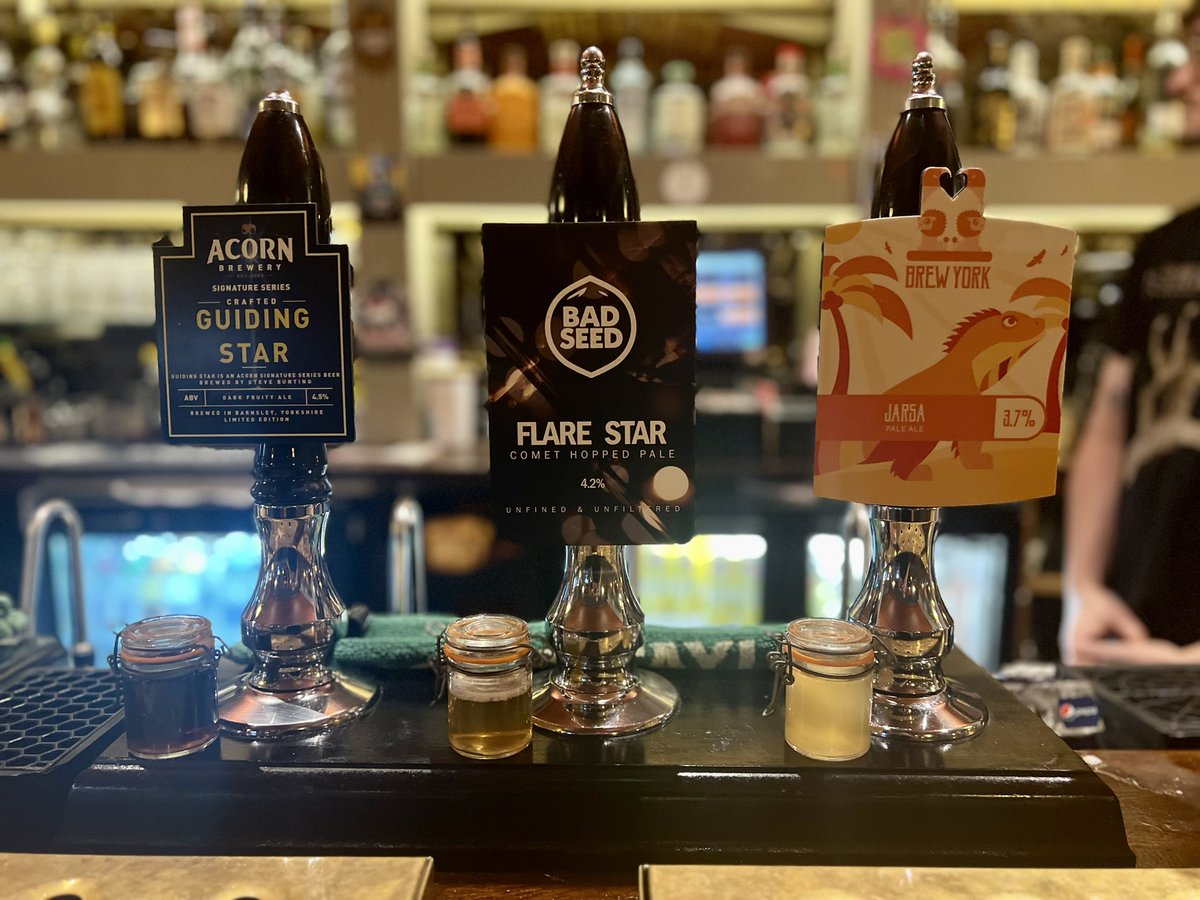 We’ve got some great cask beer on at the moment! Super tasty pales, Amber ales and stouts