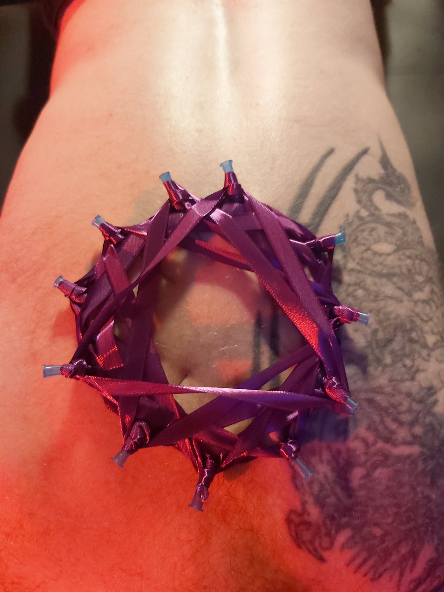 Tempted70's tweet photo. Back in August I tried something a little different and hope to experience more this year. I found needle play surprisingly relaxing and look forward to other experiences this year https://t.co/oID0yCZko7