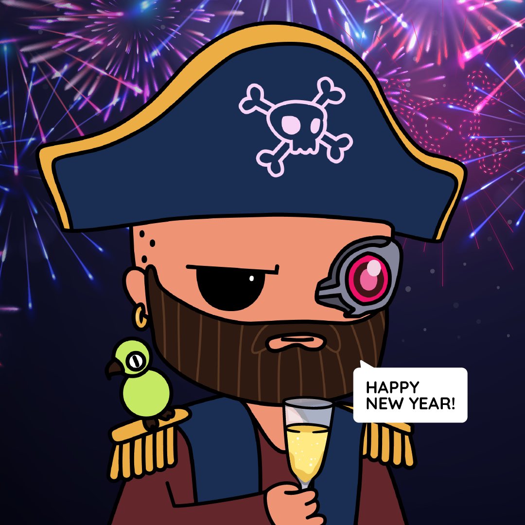 Happy New Year, Pirates 🥂🏴‍☠️

Who’s ready to PLUNDER 2023 ?