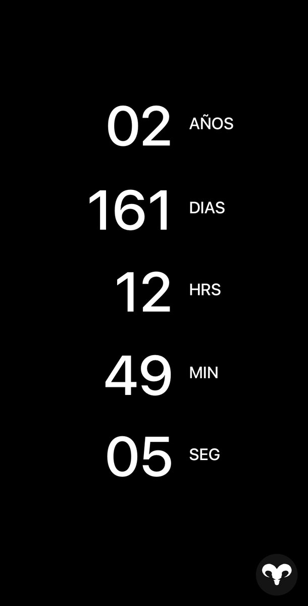 AleBoreout's tweet photo. Según esto, moriré pronto #countdownapp https://t.co/xr0ZOvEHx8