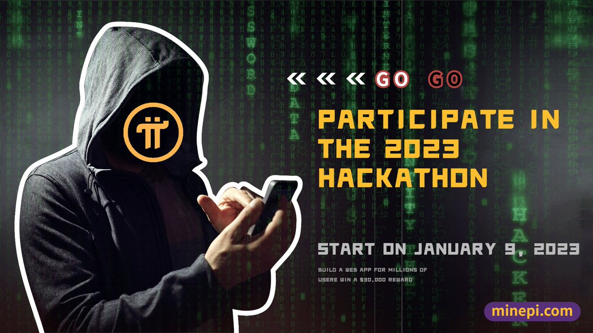 PiNewsMedia's tweet photo. Did you participate in the Pi Hackathon on January 9, 2023?🔥

#NewYear2023 🎉@PiCoreTeam #PiSeniorPioneer
 #PiNetwork #PiCommunity #HappyHolidays 
#PiHackathon #Pi https://t.co/BJIBsiLqdH