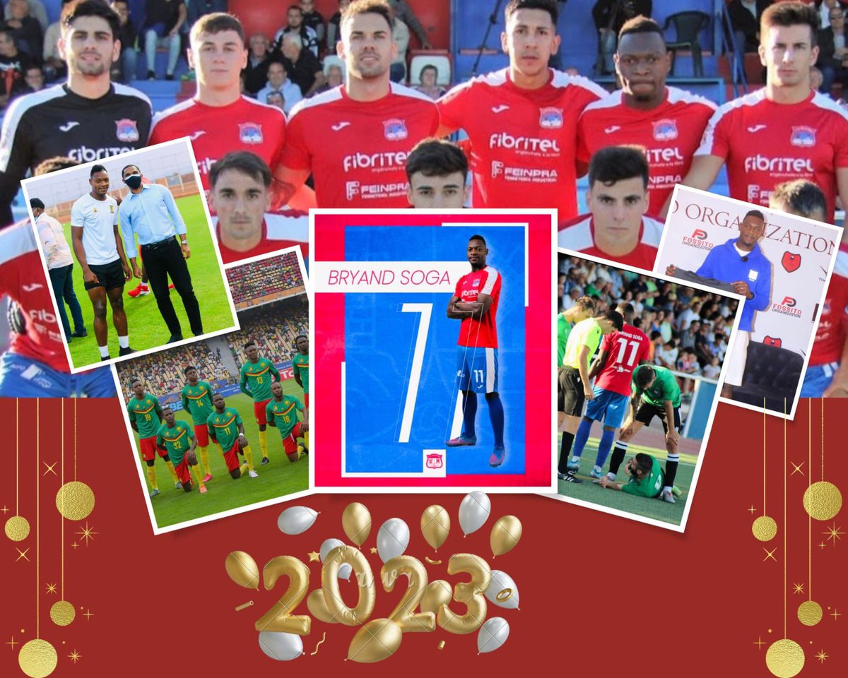 Feliz año nuevo chavales.seguimos con la cabesa Ariba.Que DIOS bendiga D.N…19⚽️🏃🏽‍♂️🇨🇲DIEUVEILLE TJRS🙏🏽