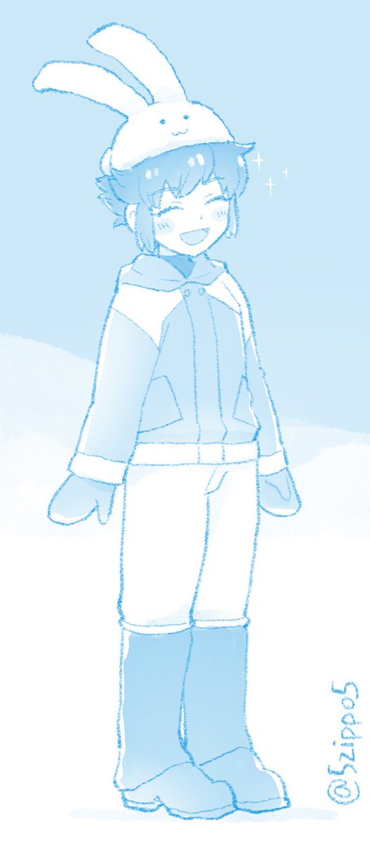 「今年もよろしくお願いします#まじぽか 」|じっぽのイラスト