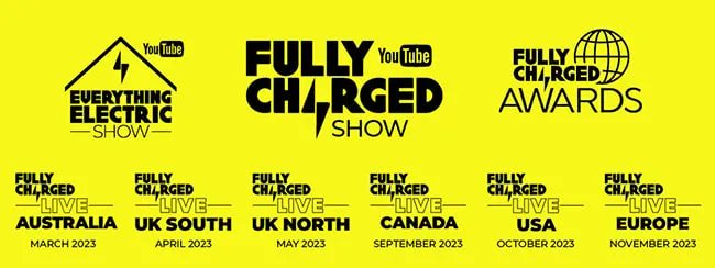 EVUKexpert's tweet photo. HAPPY NEW YEAR 🤩🥳 

We look forward to bringing 6 LIVE SHOW events to you in 2023, alongside the inaugural FullyCharged AWARDS 🏆

Which event are you most looking forward to? Let us know below 👇 https://t.co/V7PfmHpVJh