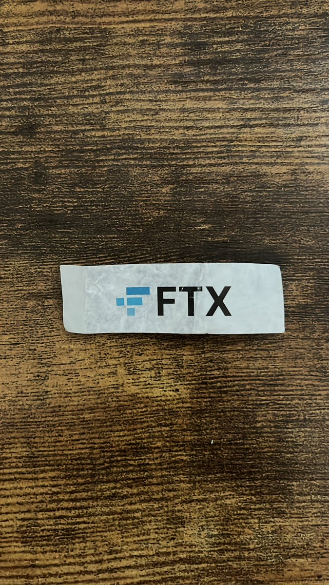 TheReserveCards's tweet photo. Found this in my coat pocket to start 2023. Ain’t that the truth? #FTX #SamBankmanFried #thisagedpoorly https://t.co/wGYQ1jbPvM