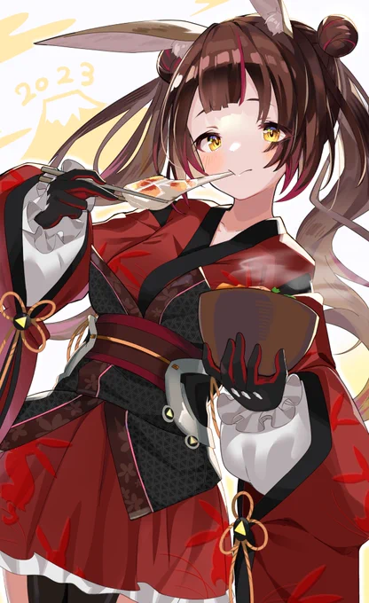 #ロボ子Art 新年初ロボ子さん～ 