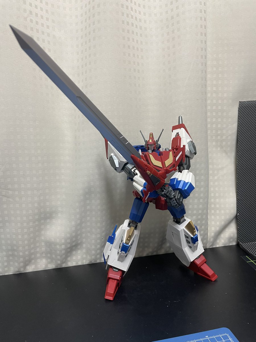 4WDROU's tweet photo. どらでかいスターセイバー的な人と無理矢理下駄履かせたガーディオンとヴァースライザー3号機装備のトライディガー

#ダイアクロン
#irontrans https://t.co/1MoqRTolVU
