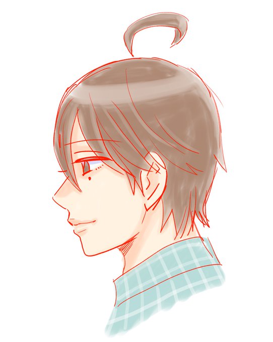 液タブつなげて初描き 