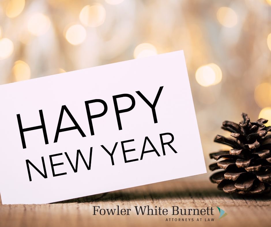Fowler_White's tweet photo. From our family to yours, we wish you a Happy, Healthy and Prosperous New Year. 
#NewYear #Law #Attorneys https://t.co/z2S3Hetlei