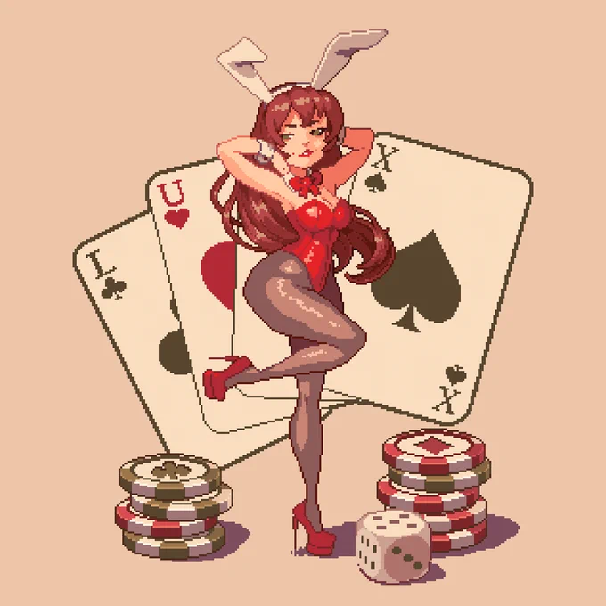 Happy bunny year, may your days be filled with debauchery and pixels  