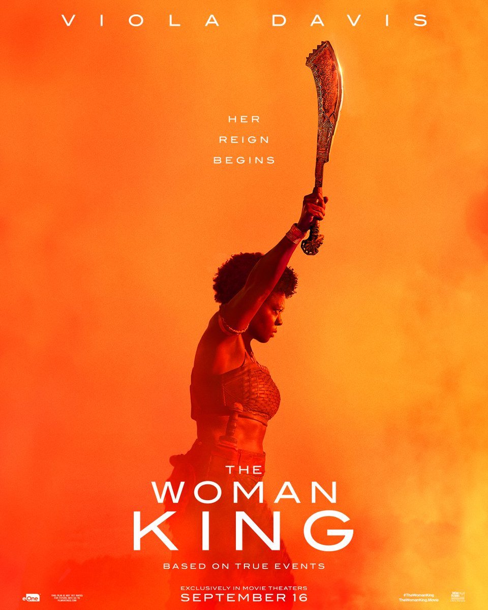 KFMovieGuide's tweet image. The #YearInFu 2022: #TheWomanKing - directed by #GinaPrinceBythewood; starring #ViolaDavis, #LashanaLynch, #ThusoMbedu, #JohnBoyega and #SheilaAtim.
.
bit.ly/TheWomanKingKF…