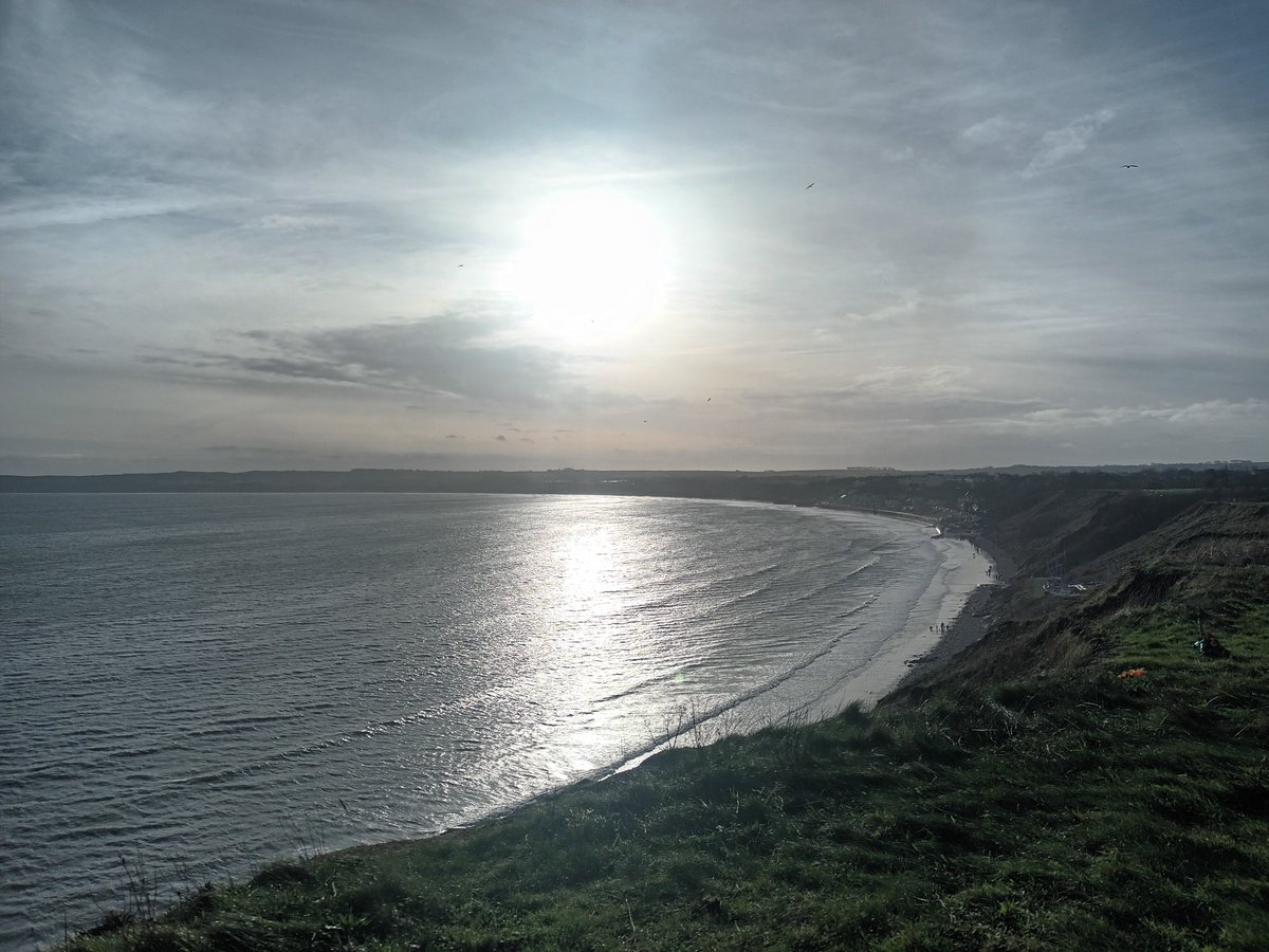 Happy New Year from @Filey_UK @OfficialFiley ❤️ #NewYearsDay2023 #Sunshine #FirstWalkOfTheYear #BitBreezy #FreshAir #FileyBrigg #CountryPark #FavouriteSpaces #FamilyTime #FamilyFavourite #Memories #MuddyBoots #WeekendAway #Filey #Yorkshire #YorkshireCoast #Seaside