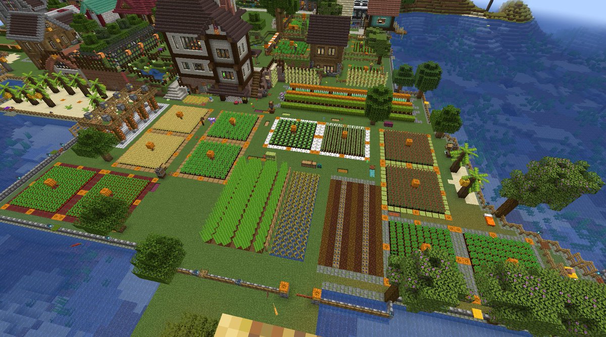 ComanHoliday's tweet photo. #Minecraft #マイクラ #FarmersDelightMod #NeapolitanMod 
そろそろ寝ます(=￣▽￣=)ﾉ
今日の最後の一枚は「西陵島・私有地農場」
では(*´ω`*)ﾉｼ ｵﾔｽｰ https://t.co/vNQQ6sShNd