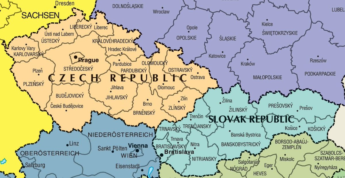РуПол | Рыжевский on X: "1 января 1993 года произошел распад Чехословакии.  Несмотря на мирное разделение государства без кровопролития,  межнациональных конфликтов, до сих пор идут споры о правильности данного  политического ...