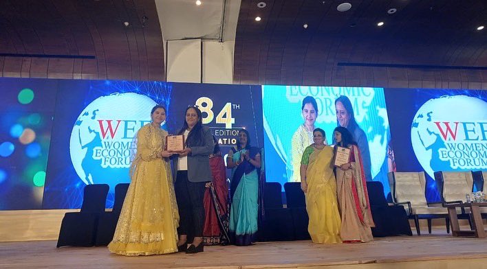abirami1975's tweet photo. Seven Sisters! 
A thoughtful initiative by Dr. @harbeenarora

#WEF22 #G100 #womeneconomicforum #annualwomeneconomicforum2022 #womensupportingwomen  #womenempoweringwomen #GlobalConnection #bridgethegap #g20 #all #wicci #allindiachapterforexpansionandoutreach #abiramivivek https://t.co/i2TLIpfS3U