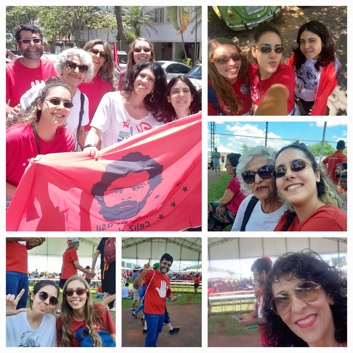 Desde 1989, sempre, sempre, sempre do lado certo da história. 
Esta festa é mais que uma posse presidencial,é a posse do LIVRAMENTO!
#PosseDoLula