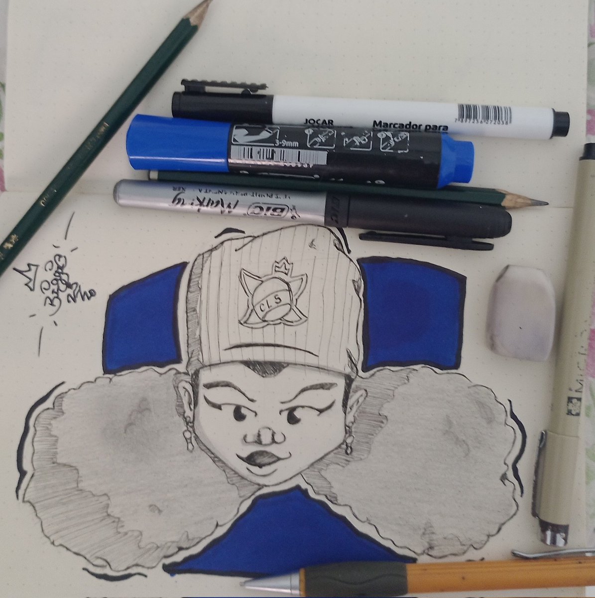 B_Drawig's tweet photo. Pra iniciar o ano com o pé direito e pra compensar o tmp q eu fiquei parado.
Vai aí mais uma arte ✏️😁...
#Draw #Drawing #Drawlife https://t.co/NNqcWTo0fG
