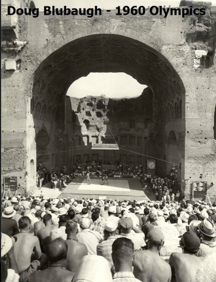 Great photo- 1960 Olympics in Rome! 🇮🇹 

Blubaugh won OW at the once in a lifetime venue. 💪🏼