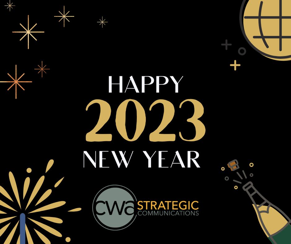 Happy New Year from all of us at CWA! Please note our office will be closed on Monday, Jan. 2.