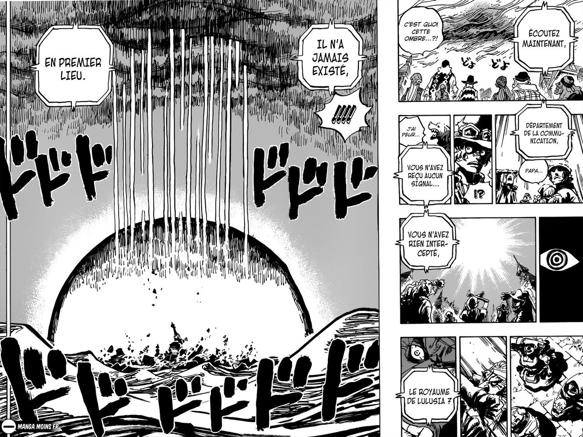 Kawamatsu95's tweet photo. Oda nous a pondu ce chapitre en 2022 et depuis je cherche un meilleur chapitre que celui-ci #ONEPIECE https://t.co/9S8VRO86Ue