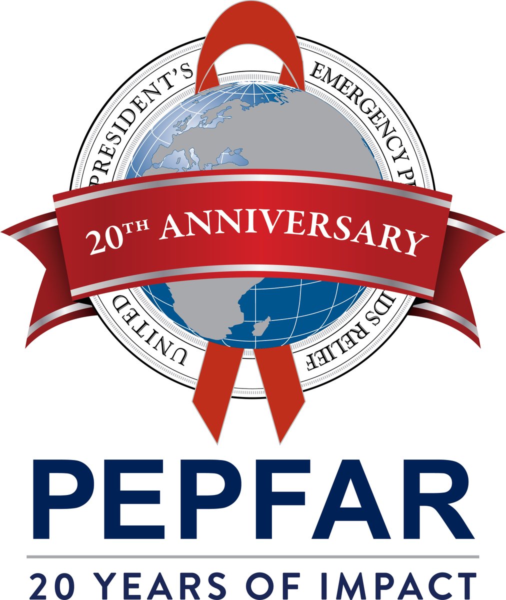 Excited to start #NewYear celebrating <a href="/PEPFAR/">PEPFAR</a>'s 20th Anniversary! Jan 28, 2003, Pres. Bush announced PEPFAR, it's saved 25 million lives &amp; changed trajectory of the HIV/AIDS pandemic. Throughout 2023, join us as we celebrate #PEPFAR20YearsofImpact &amp; chart the future. 
#PEPFARat20