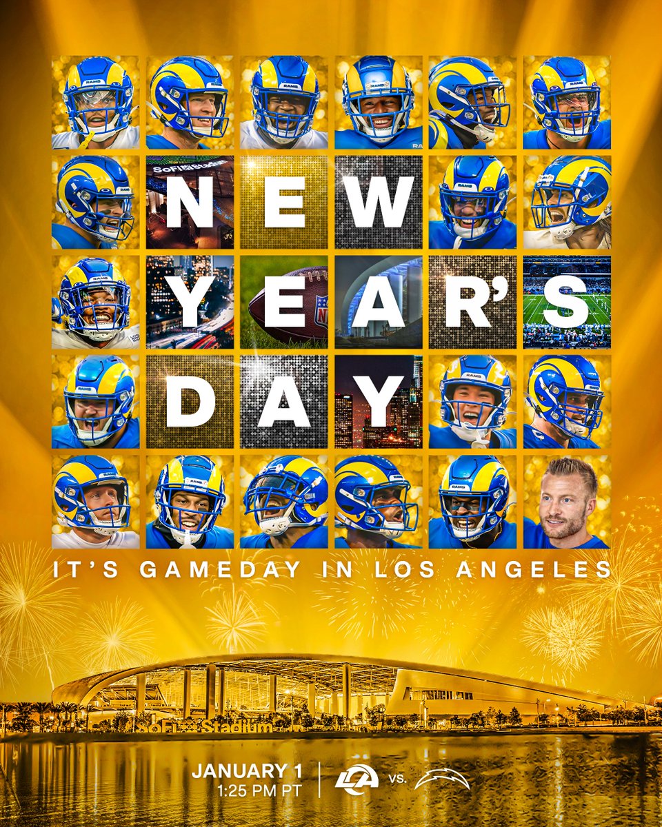 RamsNFL's tweet photo. First gameday of 2️⃣0️⃣2️⃣3️⃣! https://t.co/5fgwR8MCbj