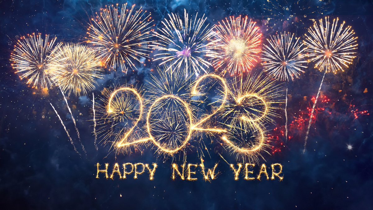 Happy 2023! We are grateful for 2022 and excited for the good things in 2023. Stay safe and productive!