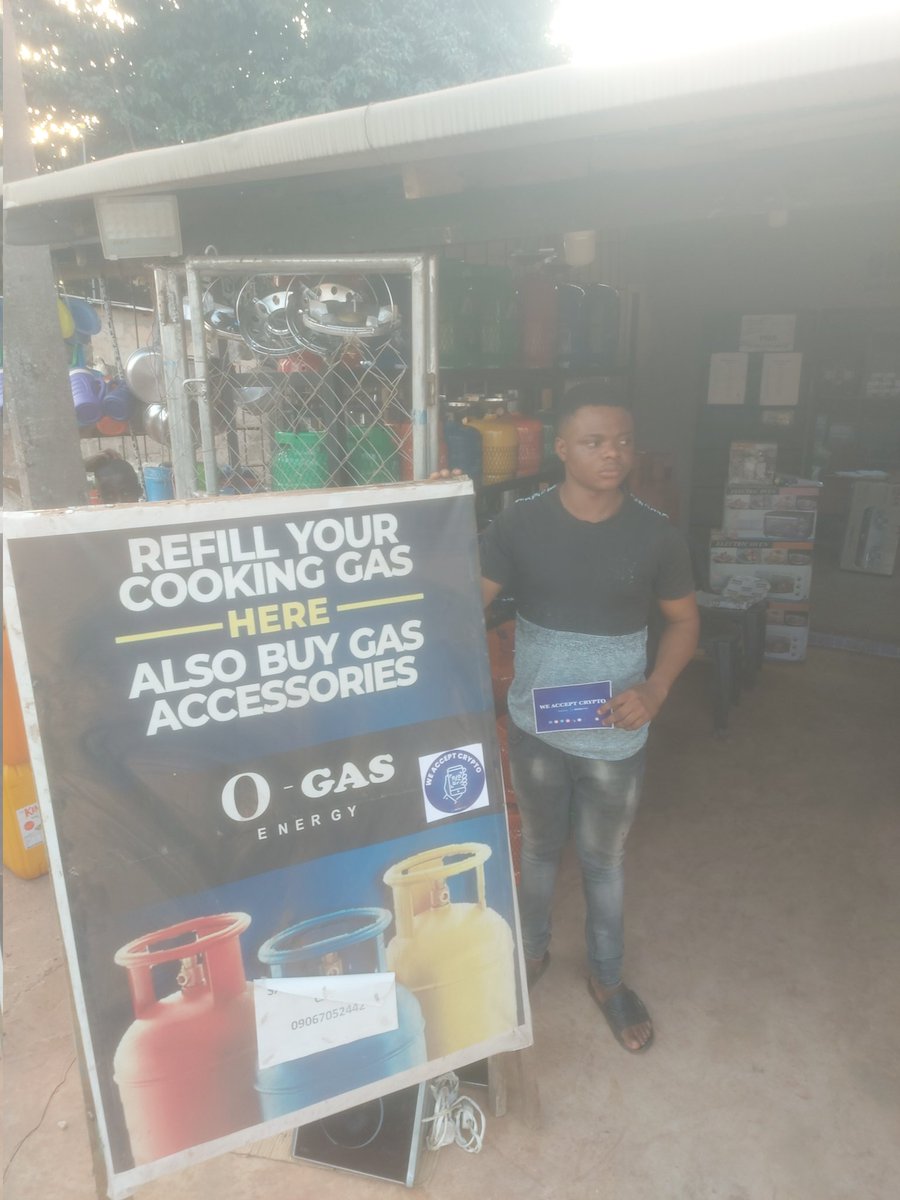 finallymartins's tweet photo. We have partnered with @datamynt to start utilizing Blockchain Business Payments at our checkout point. With any digital wallet, you can make digital asset payments at O Gas Energy, 64 Ogurugu Road Nsukka, Enugu state seamlessly.

#WeAcceptCrypto https://t.co/r5P2UIjdwj