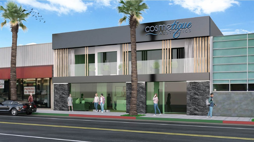 tecta's tweet image. 2-story Cosmetique Aesthetics is a state-of-the-art Culver City medspa facility. We are excited to have this project underway, with construction to begin in early 2023 by TECTA associates. @cosmetiqueaesthetics
.
.
.
.
.
.
.
.
#LAarchitecture #SFarchitecture #retailarchitecture #