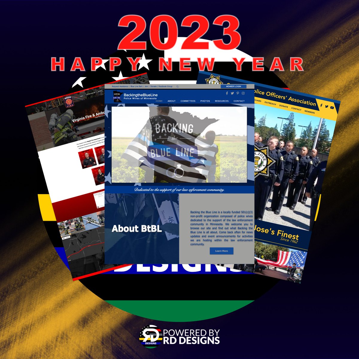 RD_Designs_LLC's tweet photo. Kate and I would like to take this time to welcome all of you to 2023! Thank you to all of those that have supported RD Designs in 2022, we greatly appreciate your continued business! We would also like to extend a special thank you to all those that referred new clients to us! https://t.co/xvIVUw0AcJ