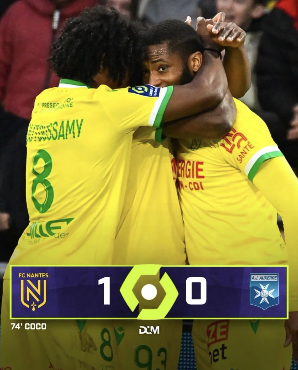 DIRETTADCM's tweet photo. I risultati delle partite delle 15:00 di Ligue 1 🇫🇷

#MonacoBrest #Toulouse #AngersLorient #NantesAuxerre https://t.co/GhChmGWLHa