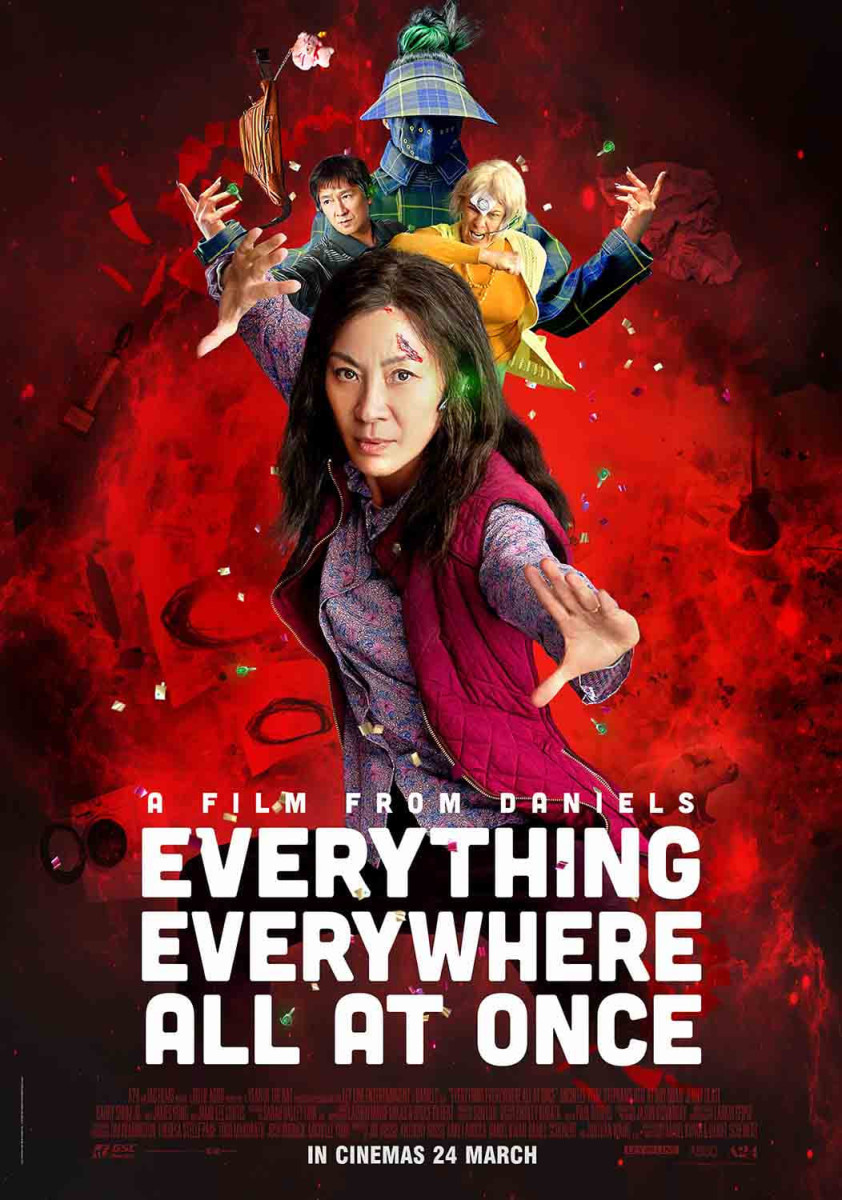 KFMovieGuide's tweet image. The #YearInFu 2022: Everything Everywhere All at Once - directed by #DanielKwan and #DanielScheinert; starring #MichelleYeoh, #KeHuyQuan, #StephanieHsu, #JamieLeeCurtis and #JamesHong.
.
bit.ly/EEAAO2022