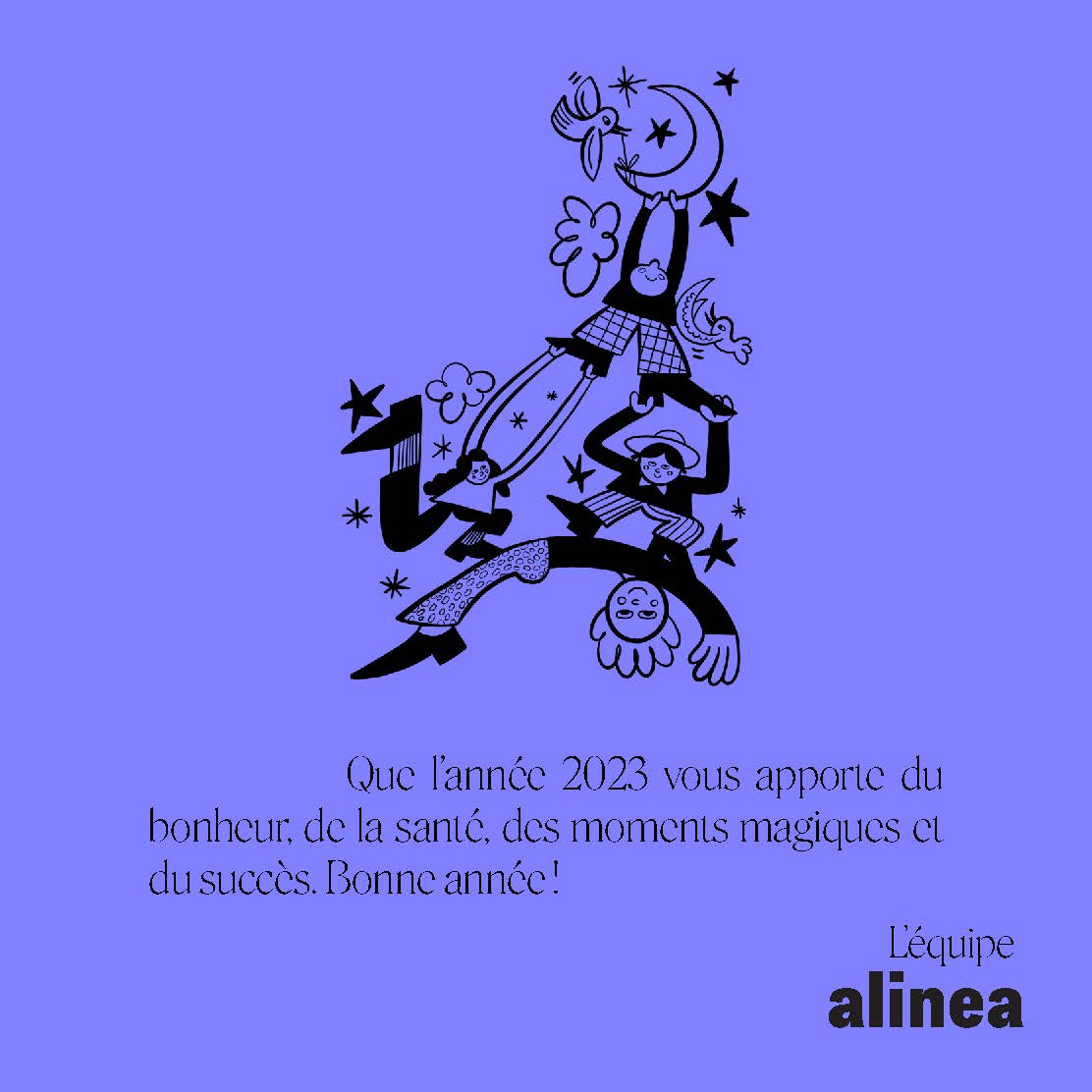 Au nom de toute l'équipe, nous vous souhaitons une excellente année 2023 !
•
#alineaconversations #relationspubliques #publicrelations #agenceRP #PRagency #nouvelleannée #newyear #résolutions #resolutions #bye2022 #welcome2023 #ny2023