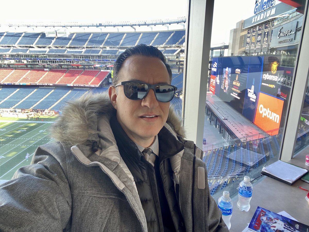 Joe Schad on Twitter "Happy New Year from Foxborough, Mass., where the