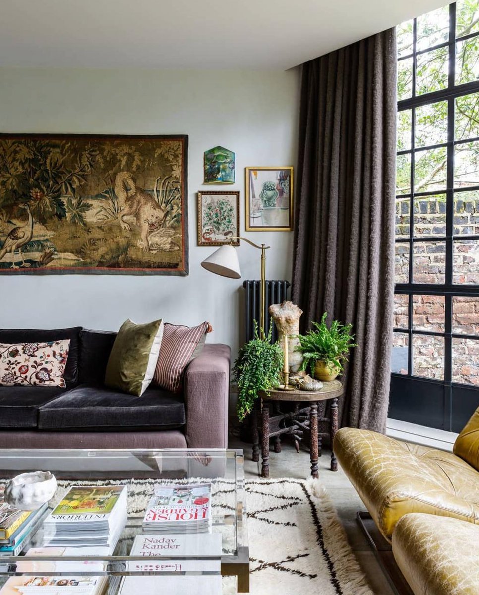 GSDltd's tweet photo. PROJECT ● We love seeing our products in your homes. Let’s start the new year with the divine masculine abode of @cave_interiors photographed by @paul_massey. The sofa features our Spencer Velvet fabric in grey blue.

#GeorgeSpencerDesigns https://t.co/Khm6Ob3QE3