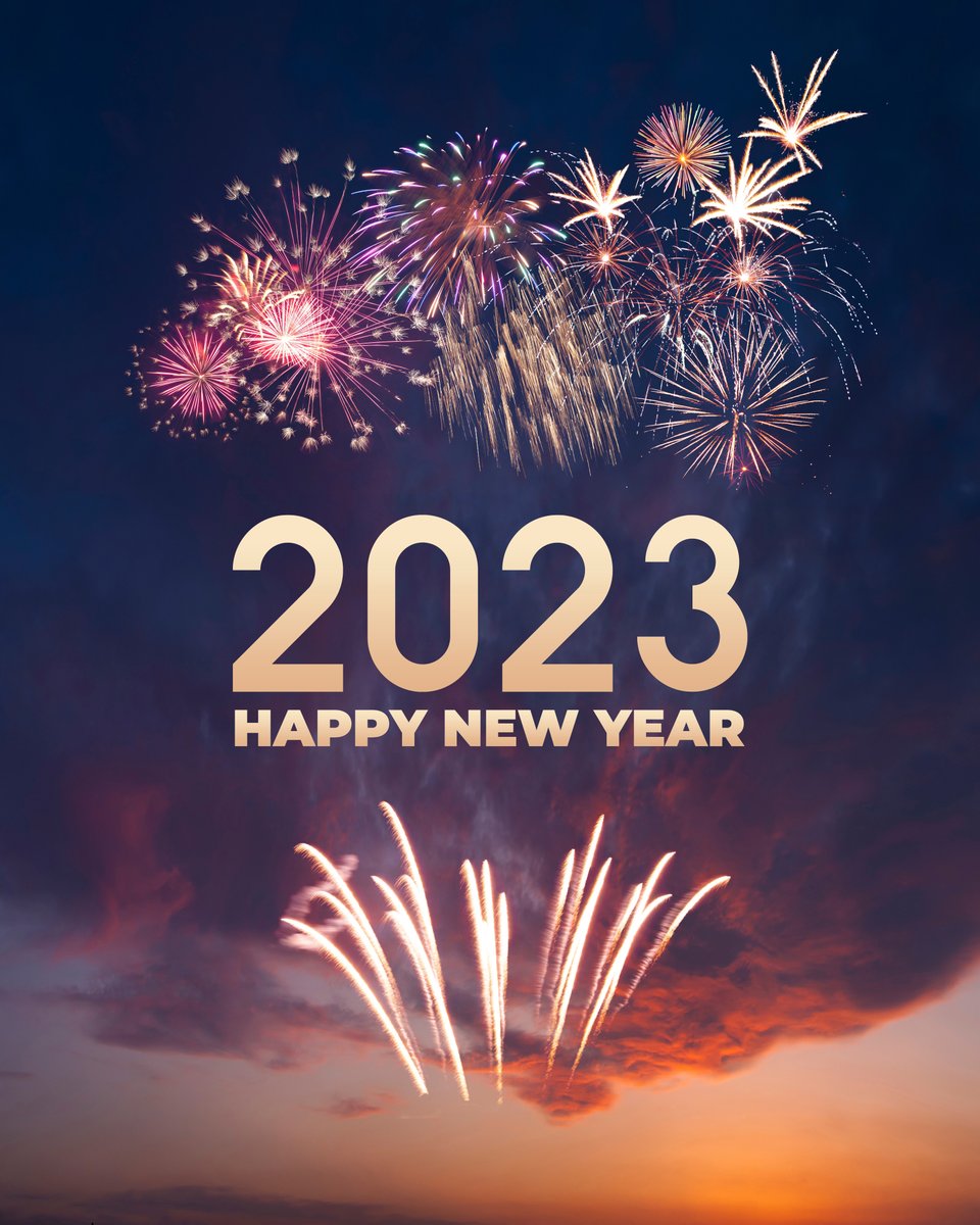 Happy New Year, everyone!! Thank you for an amazing 2022. Here's hoping you all have happy, healthy and prosperous 2023.