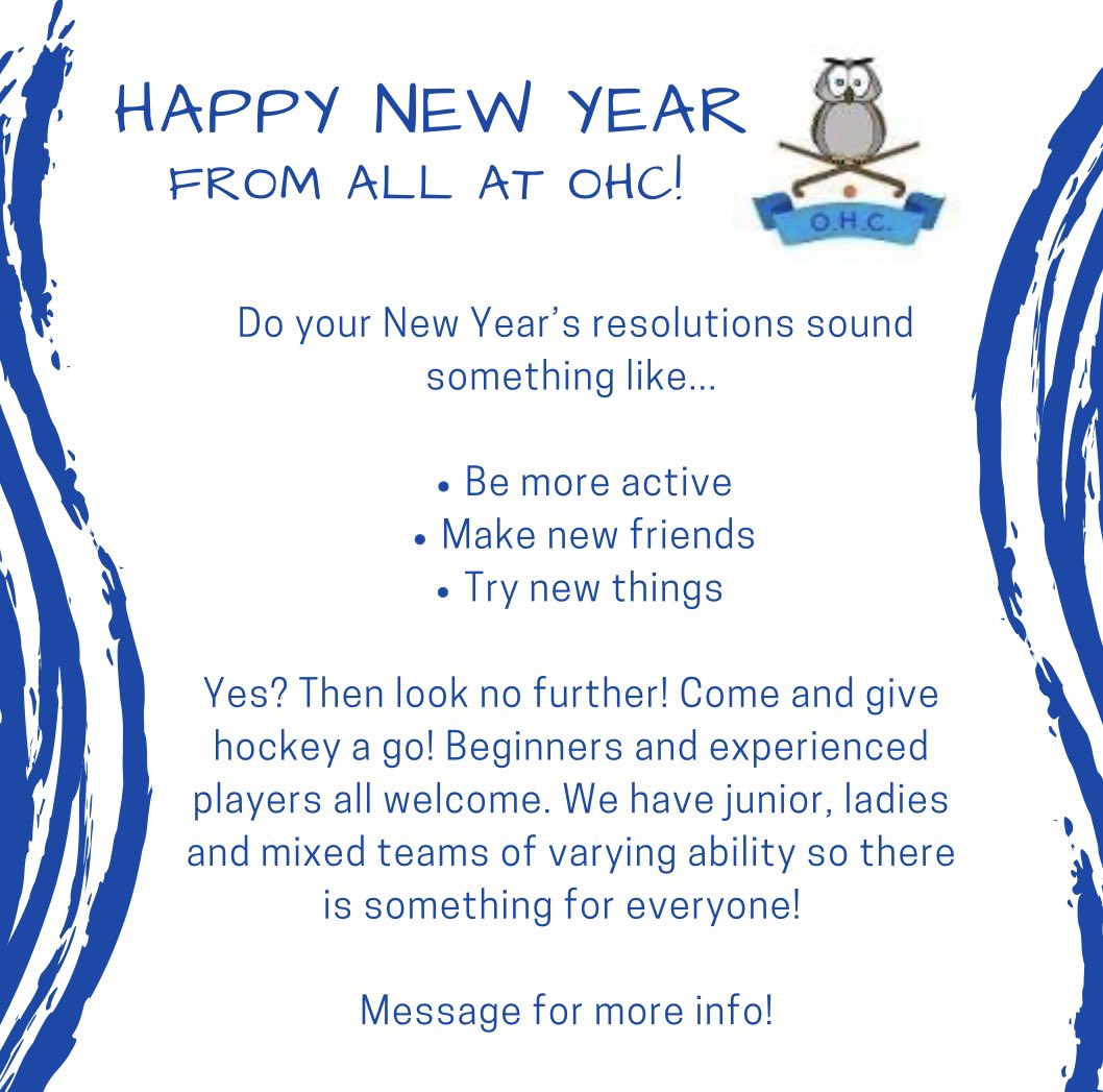 💙 H A P P Y  N E W  Y E A R 💙

Fancy trying something new in 2023? Something to get you moving, making friends and having fun? We’ve got just the thing…