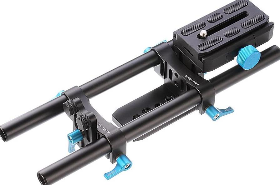FOTGA DP500 II DSLR Quick Release 15mm Rod Rail Support for Follow Focus Arca PU60 and Mattebox PSZW6TV

amazon.com/dp/B009GFZTNS?…