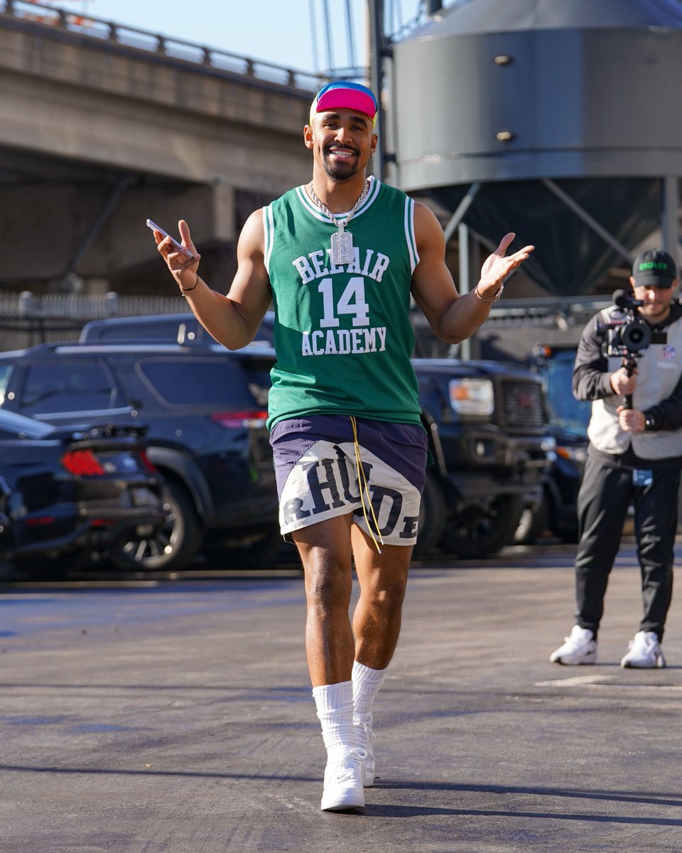 The Fresh Prince of Philadelphia 

📺: #NOvsPHI -- 1pm ET on FOX
📱: Stream on NFL+ bit.ly/3WOtDVT