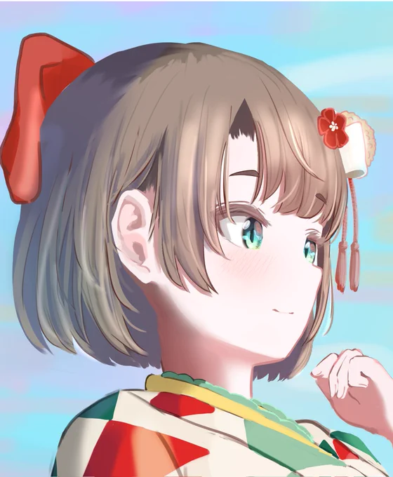 どうもイメージが湧かないから描き始めるの遅れたけど三が日以内ならセーフ…… 