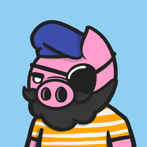 RisBriaNFT's tweet photo. We like the #JPIGS - #WLTJP - 2023 will be the year of the #PolygonPFP (I'm calling it now!) - floor is SUPER cheap and the art is legit - shoutout to @hamm_day @CODENAME883 - I'm a big fan of these lil guys! #WLTP https://t.co/TdUwmTlEHW