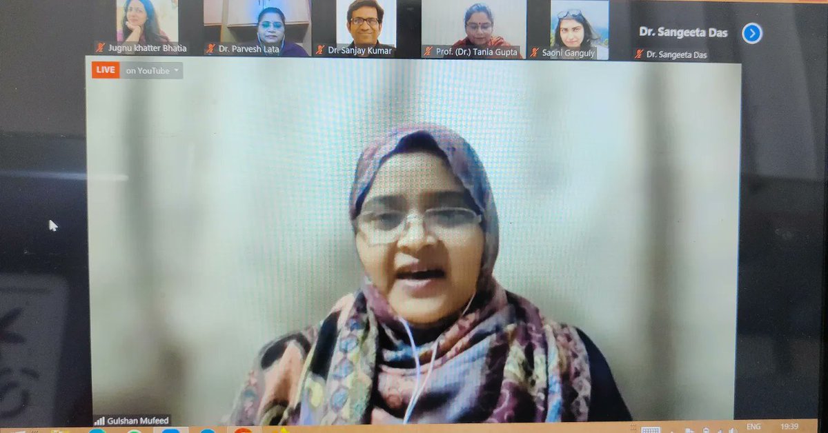 ctpdin's tweet image. youtube.com/live/ylVdVD6_m… 

DIGITAL CIRCLE of CTPD conducted 1st Online Digital Training Prog on VISUAL UNDERSTANDING ENVIRONMENT on 1st. Jan 2023 Resource person was Dr. Gulshan Mufeed Senior Academic Consultant CIET NCERT New Delhi.

#CTPD #CTPD #digitalcircle #NationalLevel