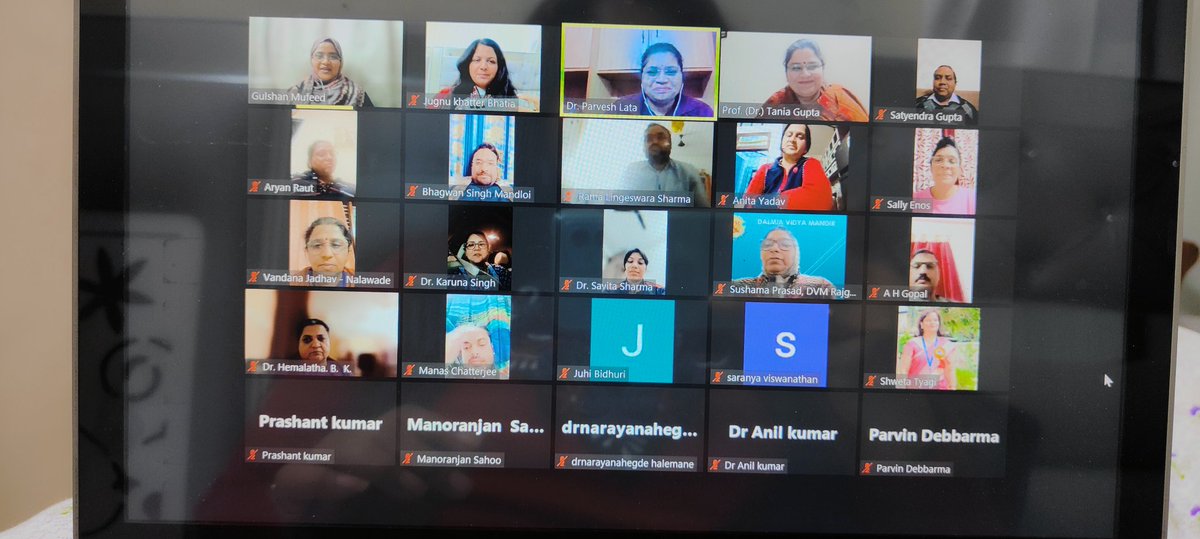 ctpdin's tweet image. youtube.com/live/ylVdVD6_m… 

DIGITAL CIRCLE of CTPD conducted 1st Online Digital Training Prog on VISUAL UNDERSTANDING ENVIRONMENT on 1st. Jan 2023 Resource person was Dr. Gulshan Mufeed Senior Academic Consultant CIET NCERT New Delhi.

#CTPD #CTPD #digitalcircle #NationalLevel