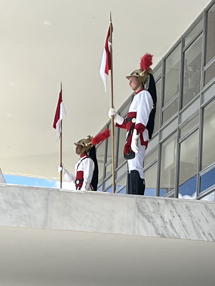 No Palácio do Planalto