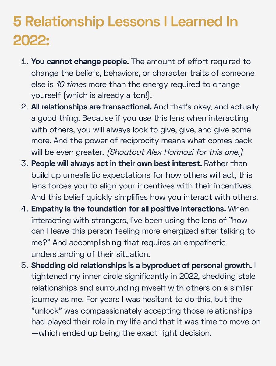 5 Relationship Lessons I Learned In 2022: