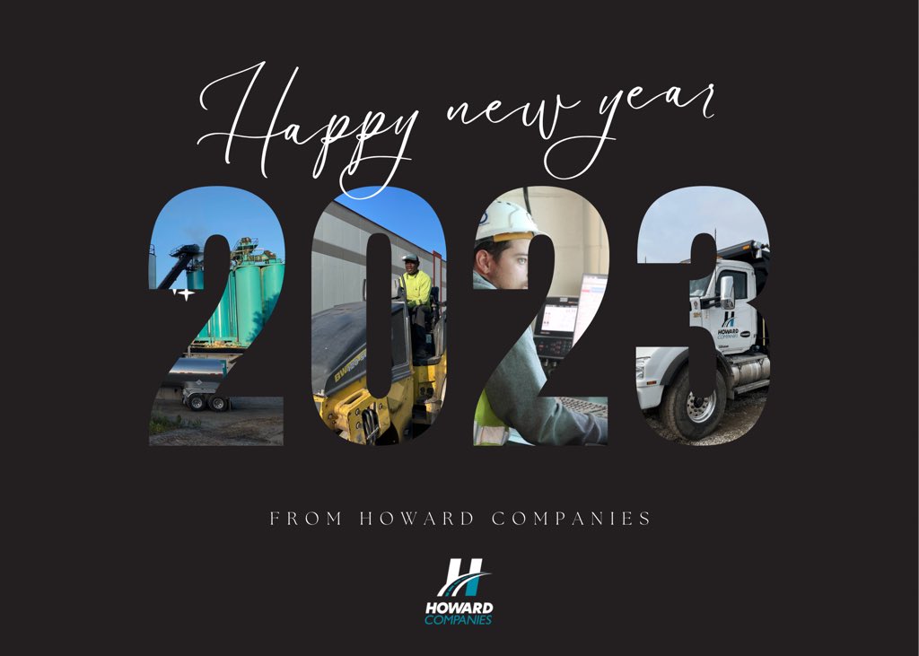 HowardCompanies's tweet image. Thank you to our customers, suppliers, vendors, and employees for a fantastic year! We are looking forward to an even better 2023! 

Wishing you a Happy New Year!