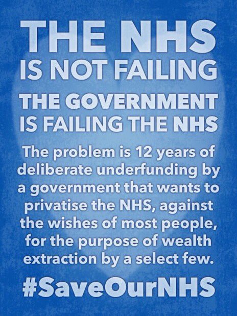 The NHS is not failing.

The government is deliberately failing the NHS.

Join the movement to renationalise our NHS 👇

yournhsneedsyou.com