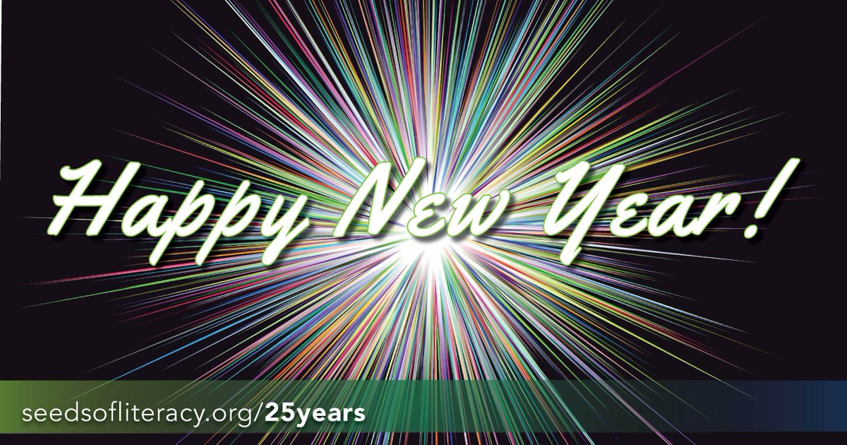 seedsofliteracy's tweet photo. #HappyNewYear. Fresh start. New beginnings. Time to make your resolutions.
Our staff is returning to the office this week, but #NoTutoring until Monday, January 9. Seeds is still on #WinterBreak
#2023 #Happy2023 #Resolutions https://t.co/XGfcjfGIDW