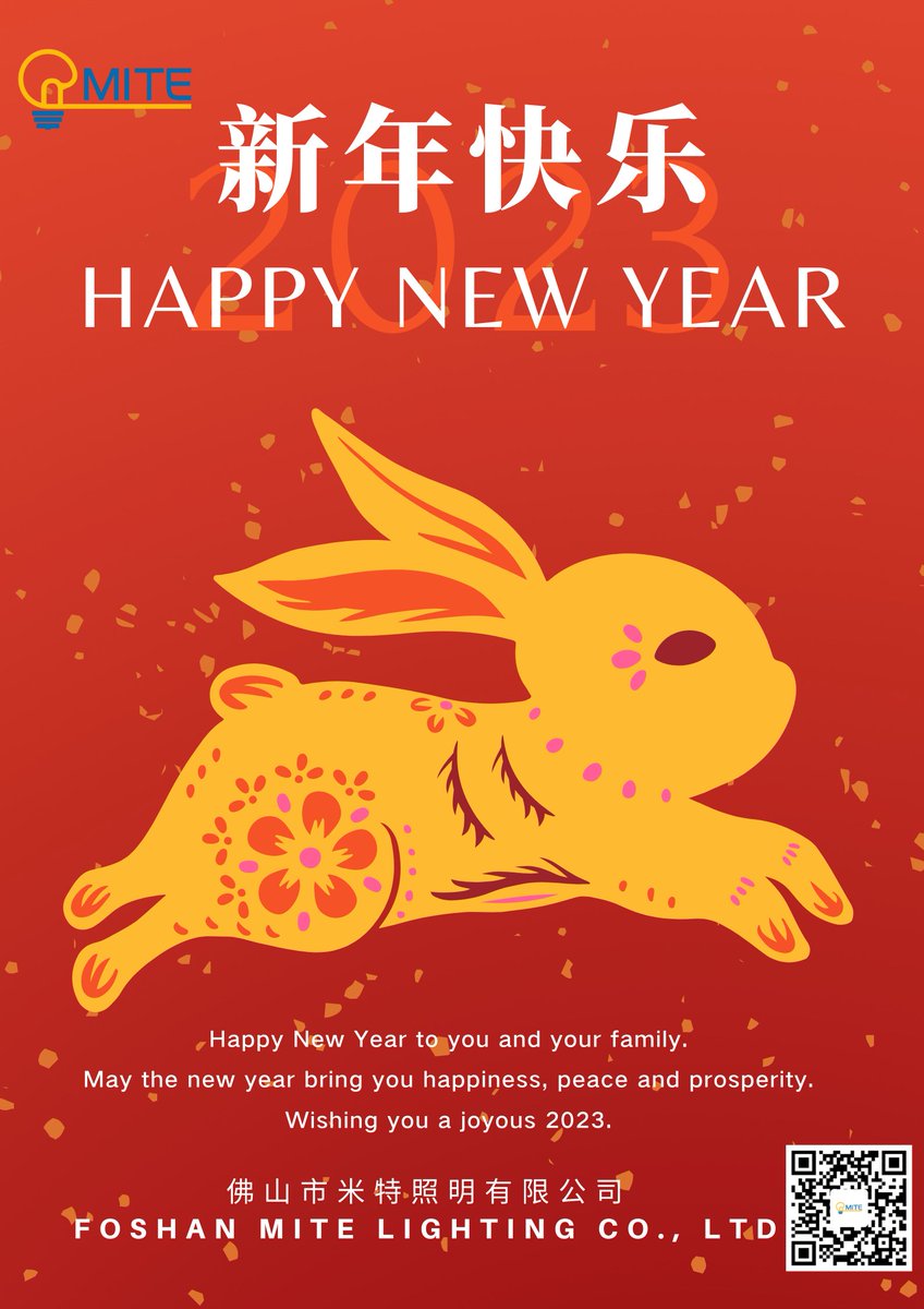 Happy New Year, wishing you a joyous 2023.